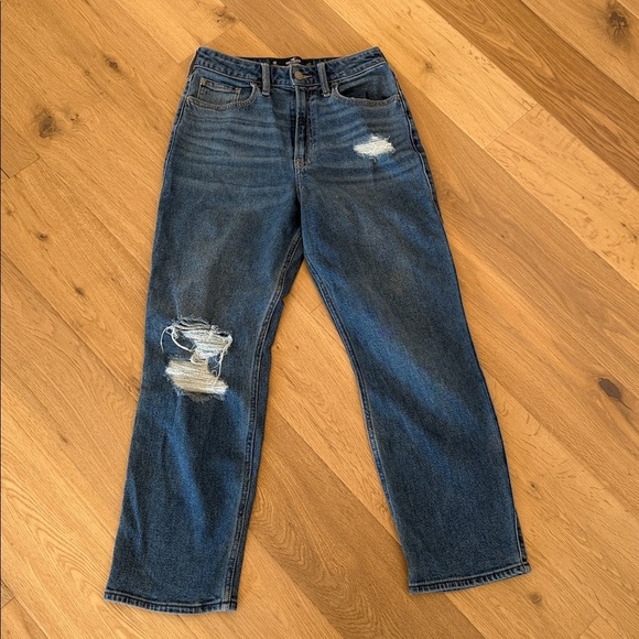 👖 Hollister Women’s High-Rise Jeans – Blue Size 27 - Picture 1 of 7
